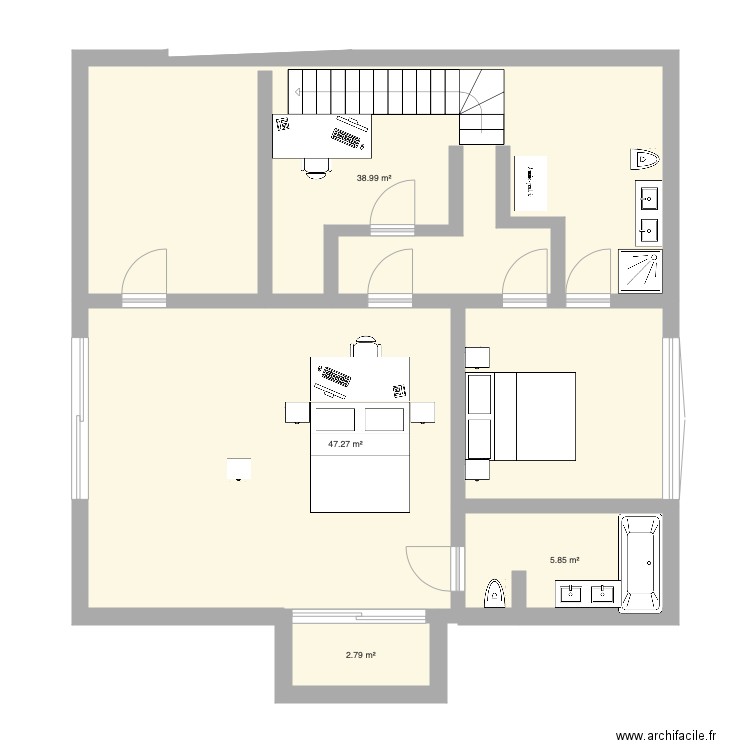 YURALLA ETAGE3333. Plan de 0 pièce et 0 m2