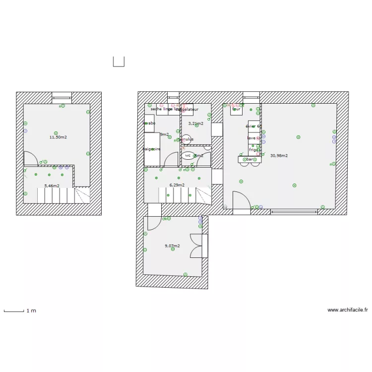 appart2 brut. Plan de appart2 brut. Plan de