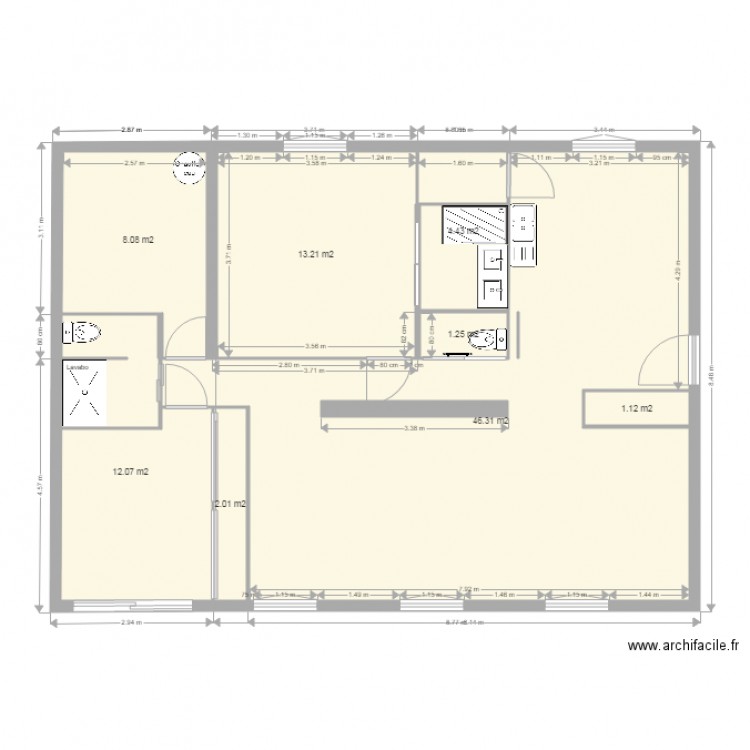 LA PLANCHE 3N. Plan de 0 pièce et 0 m2