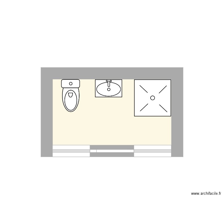 SDB. Plan de 0 pièce et 0 m2