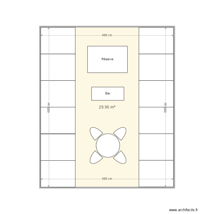 rando lyon 30m2. Plan de 0 pièce et 0 m2