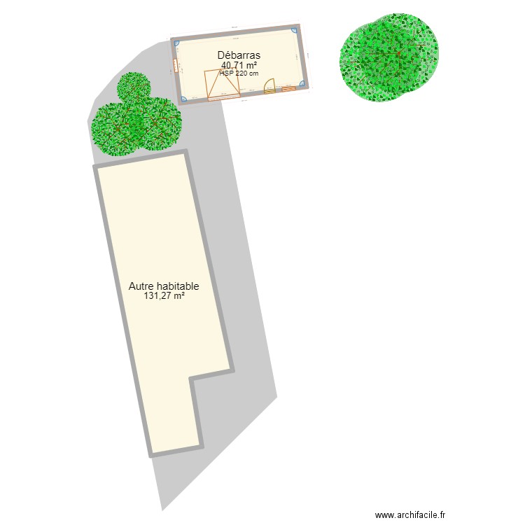 meuche. Plan de 0 pièce et 0 m2