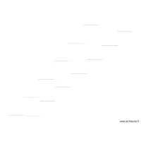 Comparaison pentes escaliers mezzanine