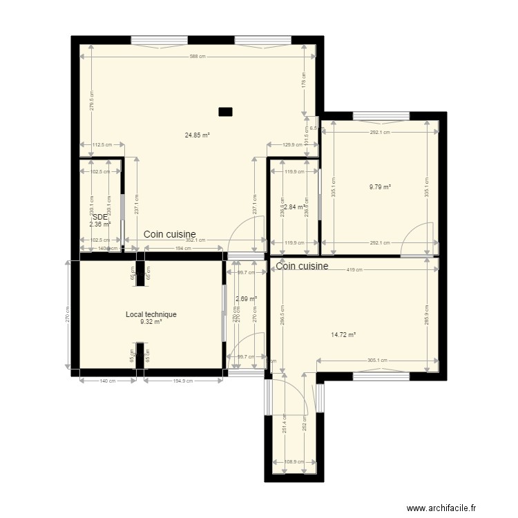 Sous sol 3. Plan de 0 pièce et 0 m2