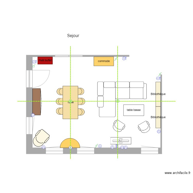 Séjour Futur Sabine. Plan de 0 pièce et 0 m2