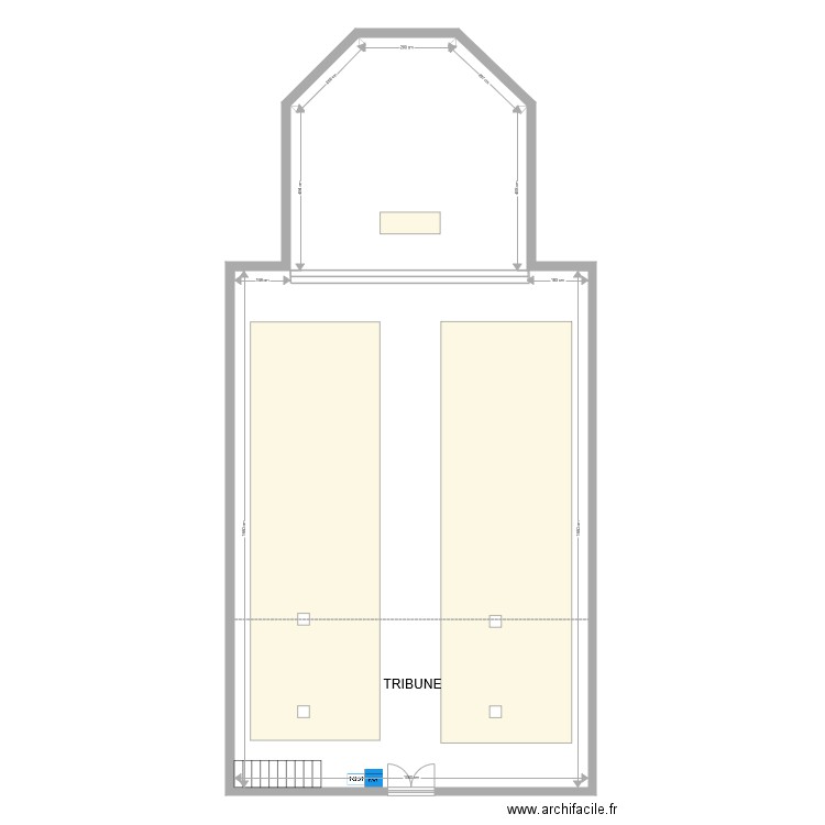 EGLISE DE LA PETITE PIERRE. Plan de 0 pièce et 0 m2