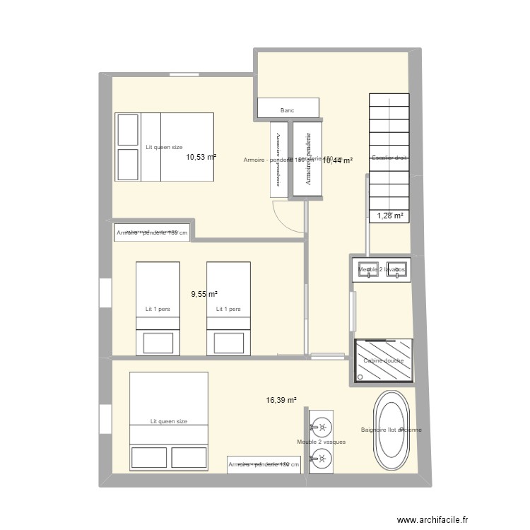 grange rdc. Plan de 0 pièce et 0 m2