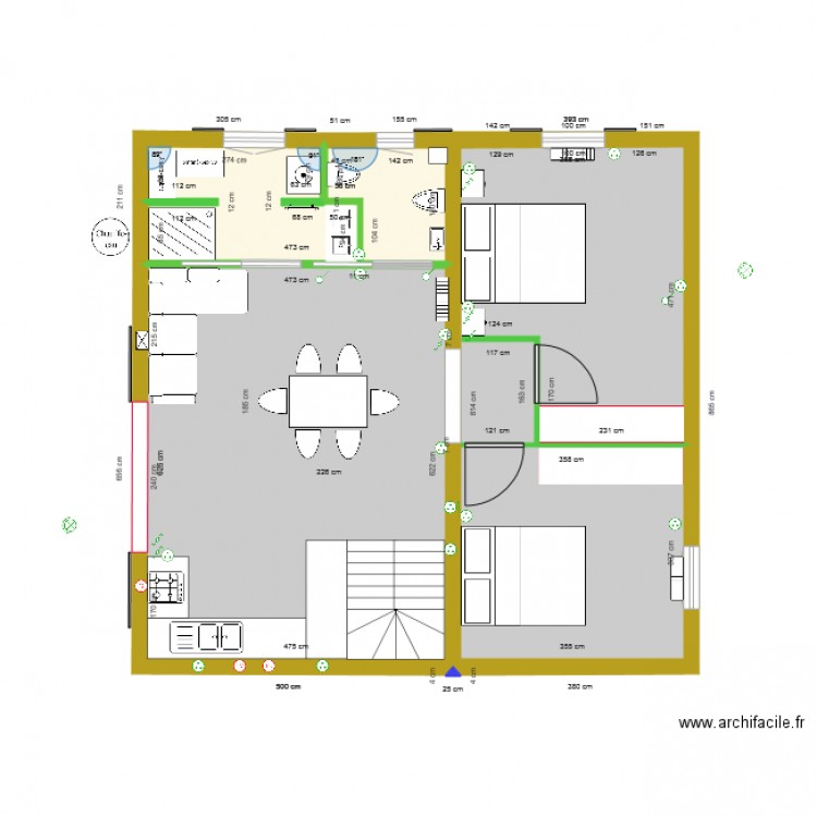 test1. Plan de 0 pièce et 0 m2