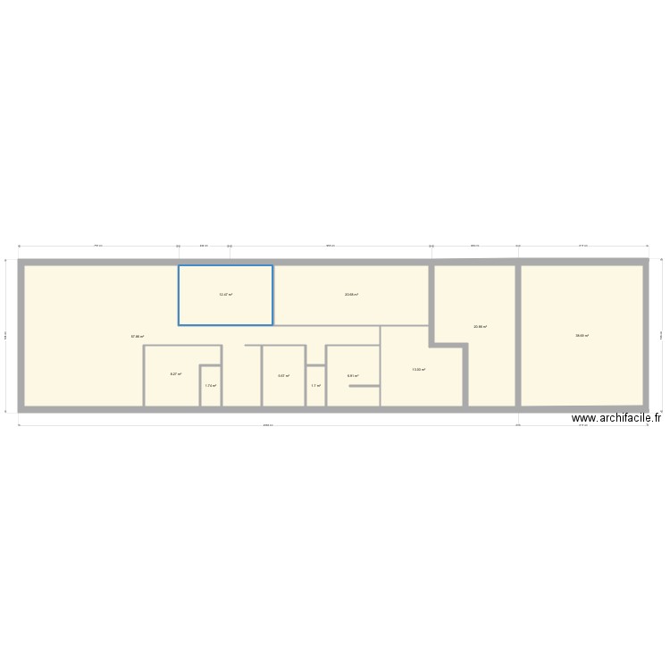 Plan Hangar Montardon Mars 2020. Plan de 0 pièce et 0 m2