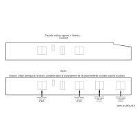 Fa&ccedil;ade arri&egrave;re 