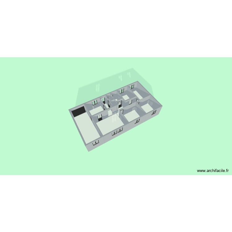 maison la plaine. Plan de 0 pièce et 0 m2