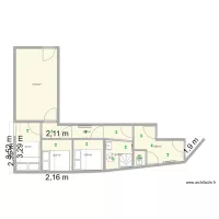 1/2 palier - Chambres + SdB