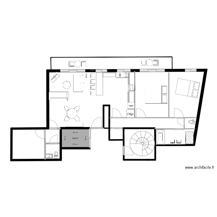 PICPUS. Plan de 0 pièce et 0 m2