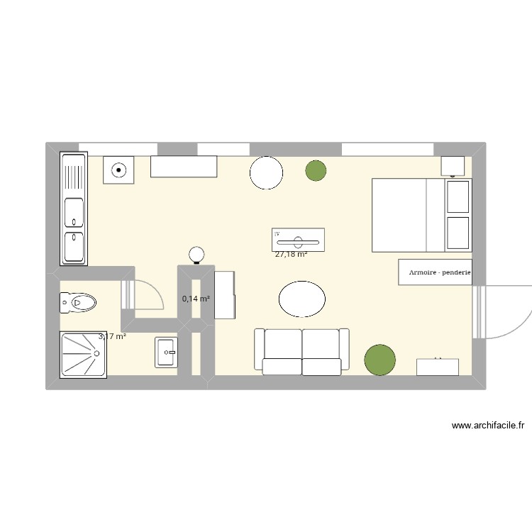 Appartement croix de fer. Plan de 0 pièce et 0 m2 Appartement croix de fer. Plan de 0 pièce et 0 m2