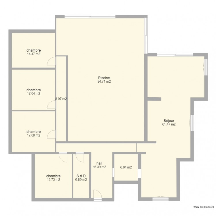 krekelendries. Plan de 0 pièce et 0 m2