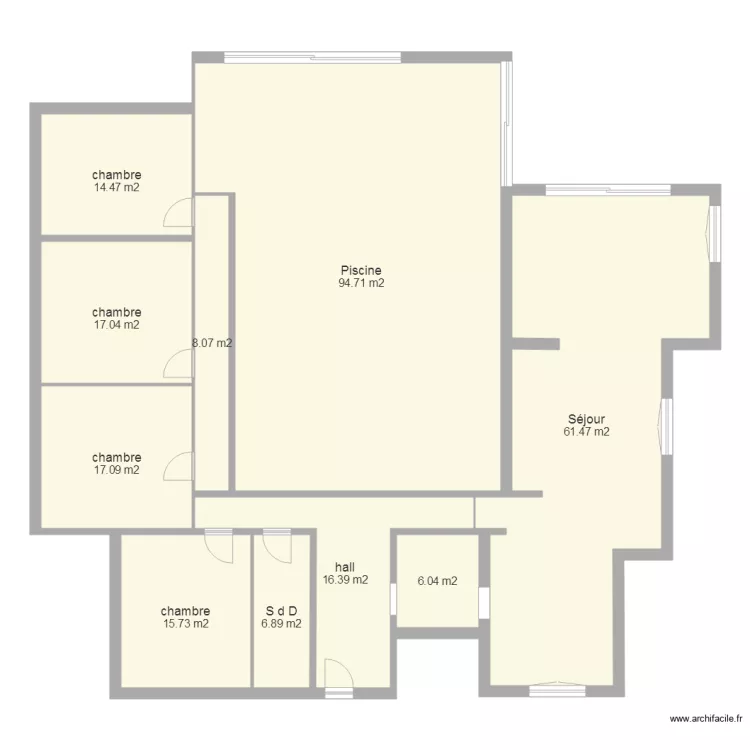 krekelendries. Plan de 