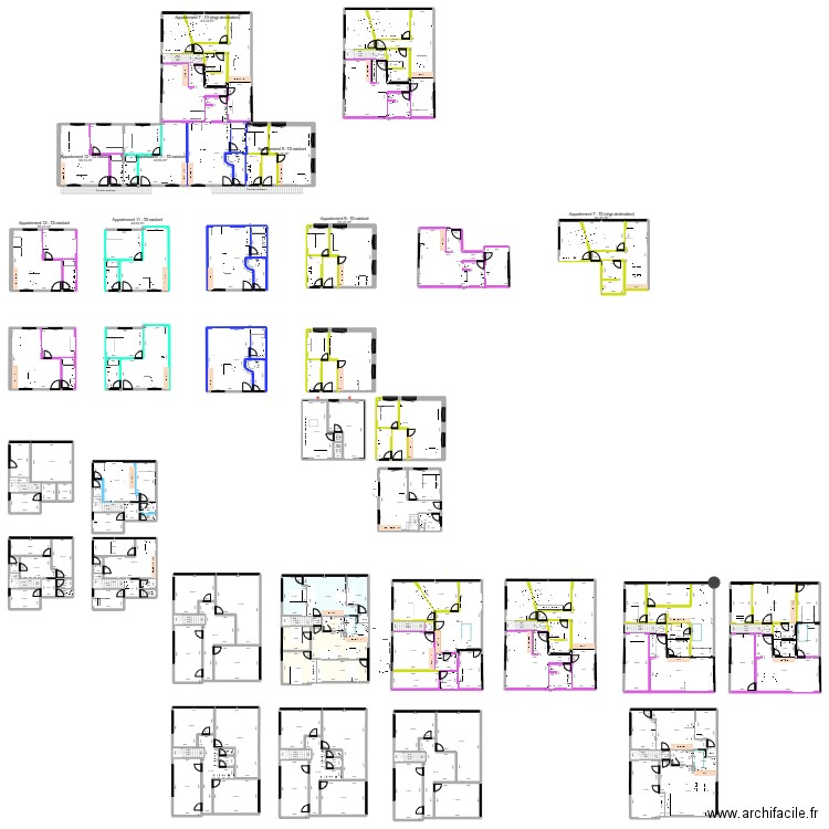 Bureau RDC Gradel. Plan de 0 pièce et 0 m2