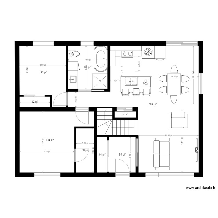 717B Claveau Barrette V3. Plan de 0 pièce et 0 m2