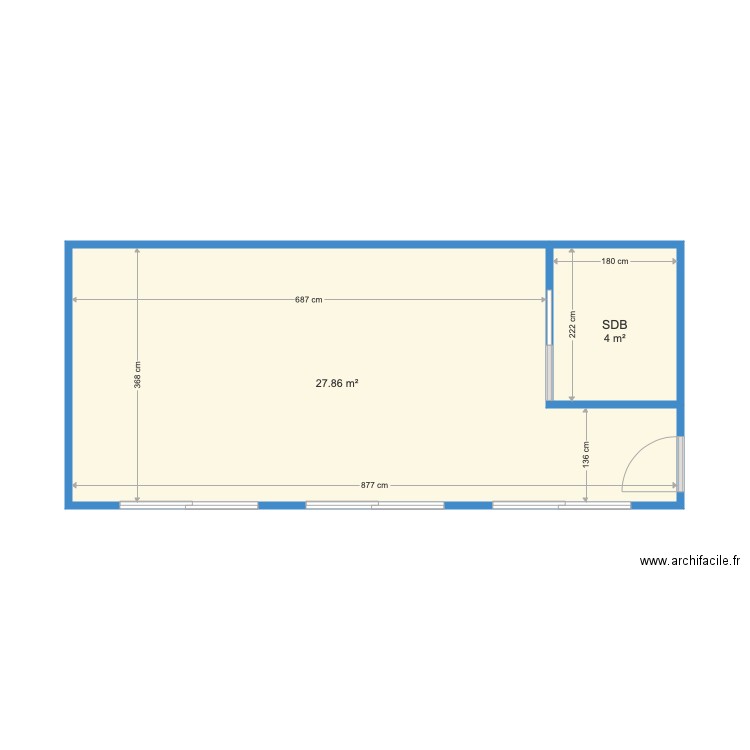 AUDREY. Plan de 0 pièce et 0 m2