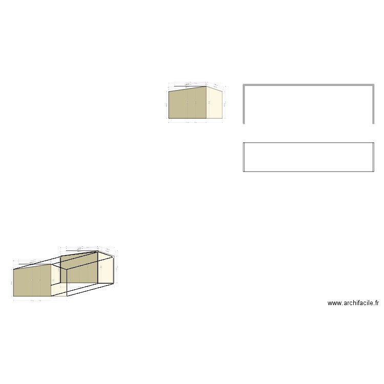 PIGNON ABRIS. Plan de 0 pièce et 0 m2