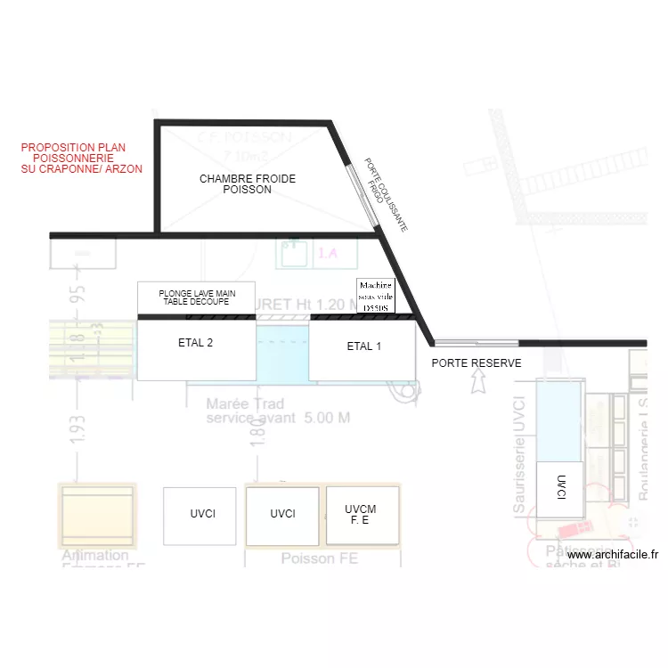 CRAPONE SUR ARZON. Plan de CRAPONE SUR ARZON. Plan de