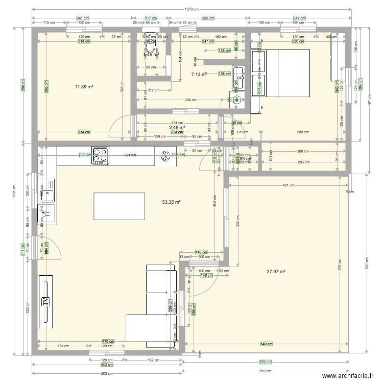 Tipoune. Plan de 0 pièce et 0 m2