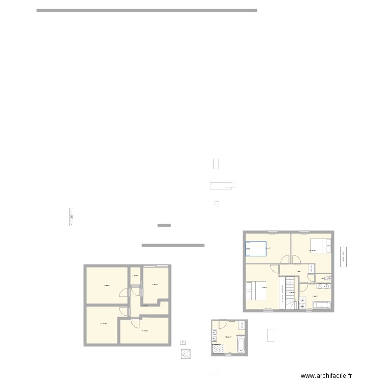 plan de maison RDC V2. Plan de 0 pièce et 0 m2