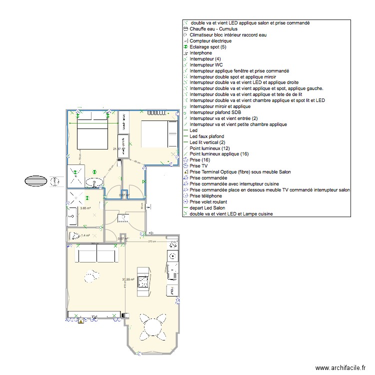 Palais du Soleil agencement 1. Plan de 0 pièce et 0 m2