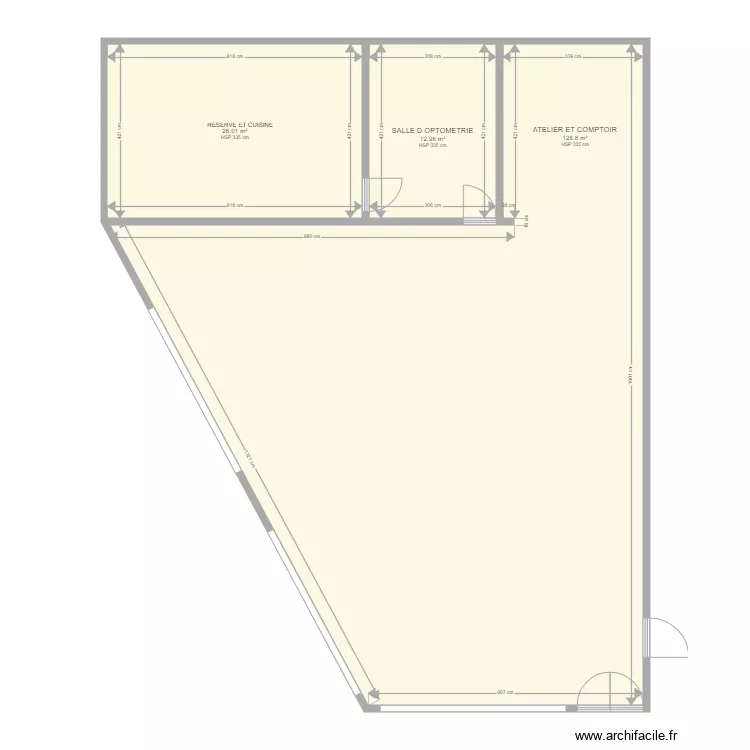PDM CHATELINEAU. Plan de 