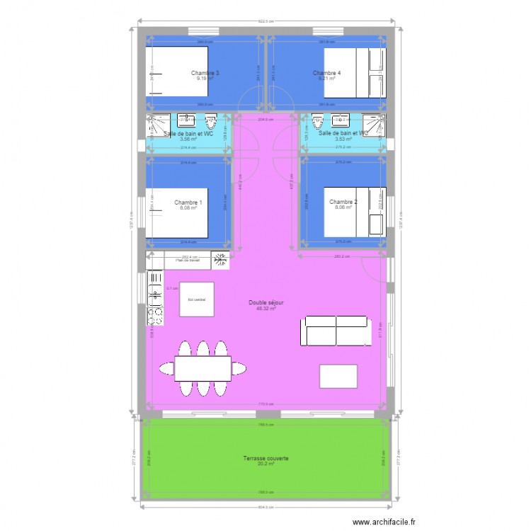 Plan GreenCottages Latitude Nord 8995 int 5086 terr. Plan de 0 pièce et 0 m2