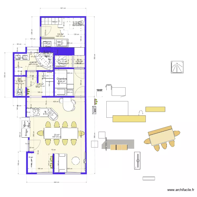 Verdun 10 places V10. Plan de 