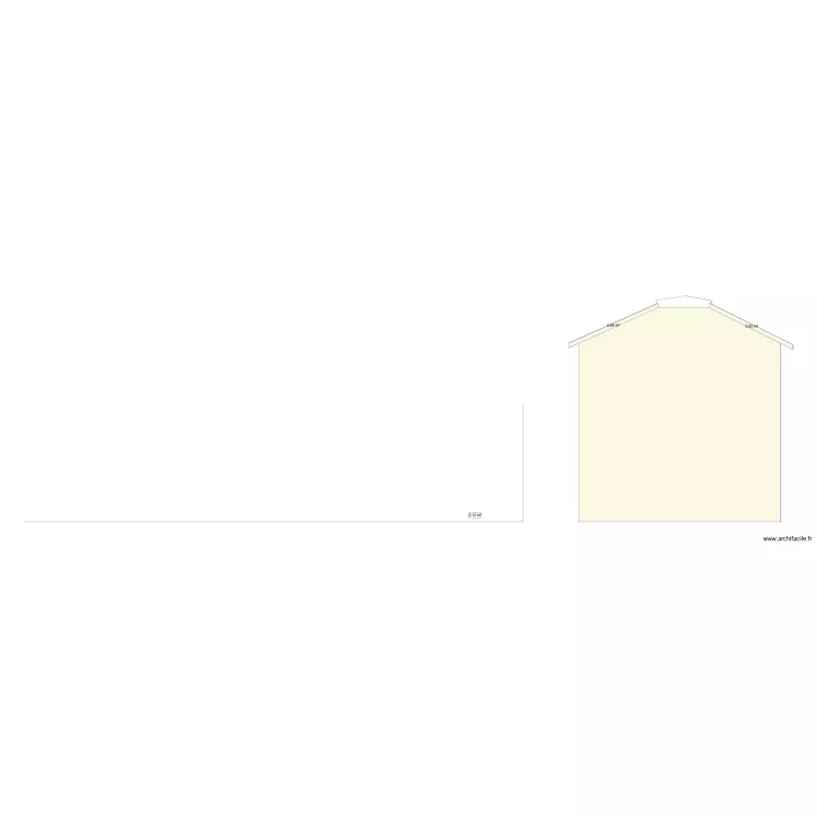 DP4 PLAN DES FACADES ET DES TOITURES. Plan de DP4 PLAN DES FACADES ET DES TOITURES. Plan de