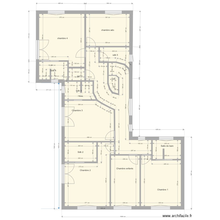 muscadelle schema elec éclairage. Plan de 0 pièce et 0 m2