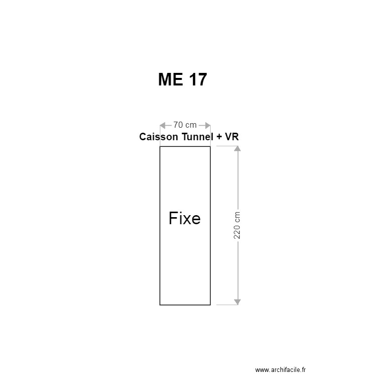 Menuiseries Exterieures Aluminium ME17. Plan de 0 pièce et 0 m2