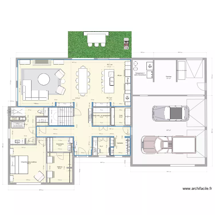 Nouveau plan version salle d'eau 2. Plan de 