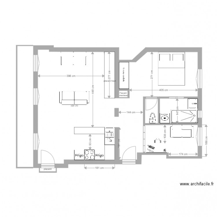 henri  projet  1 mai ter. Plan de 0 pièce et 0 m2