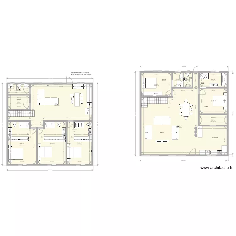 maison Reunion 5. Plan de maison Reunion 5. Plan de