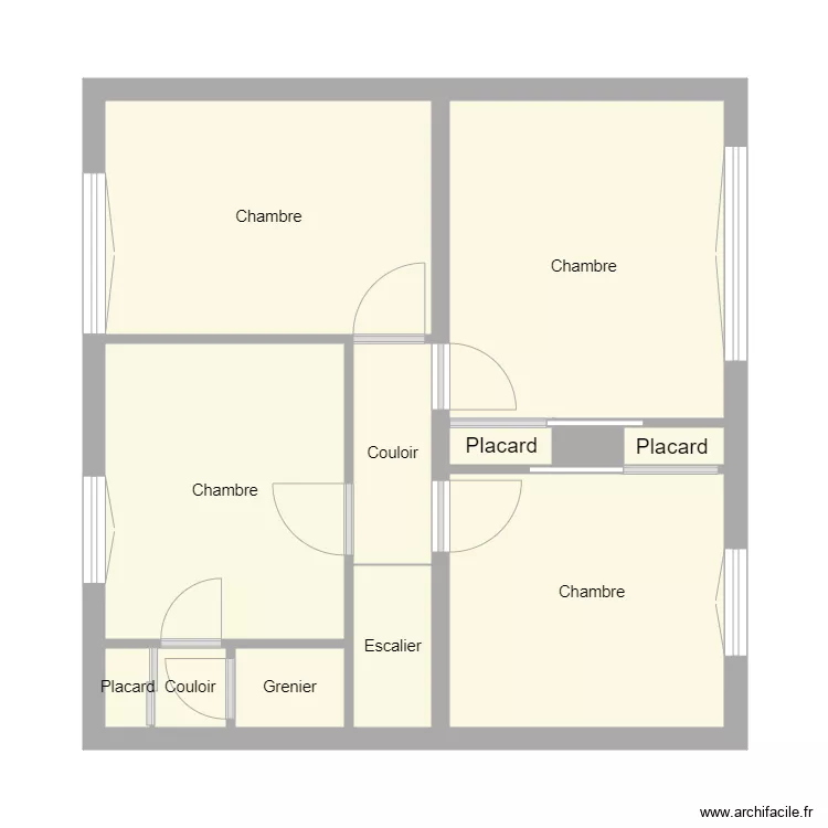 maison rosult 2. Plan de 