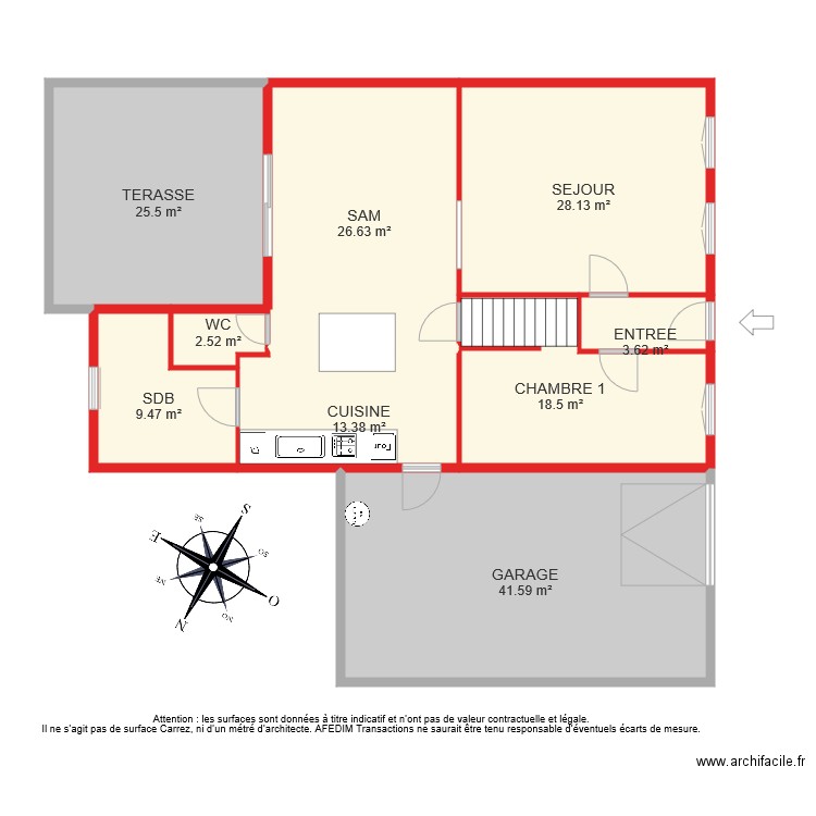 6534 RDC O. Plan de 0 pièce et 0 m2