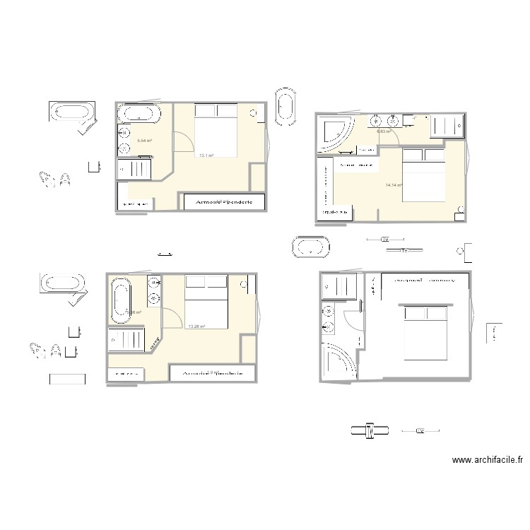 2eme projet. Plan de 0 pièce et 0 m2