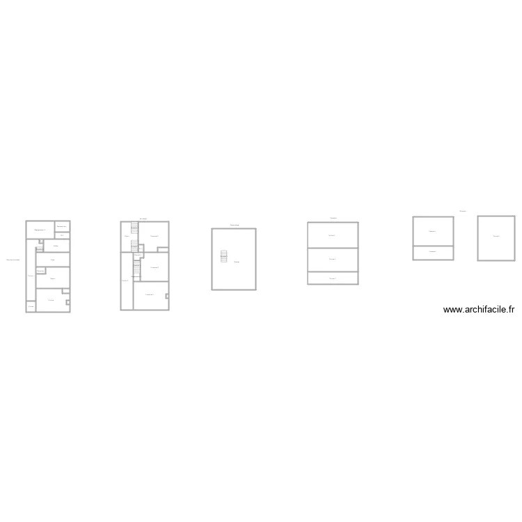 matton 28  paquis. Plan de 