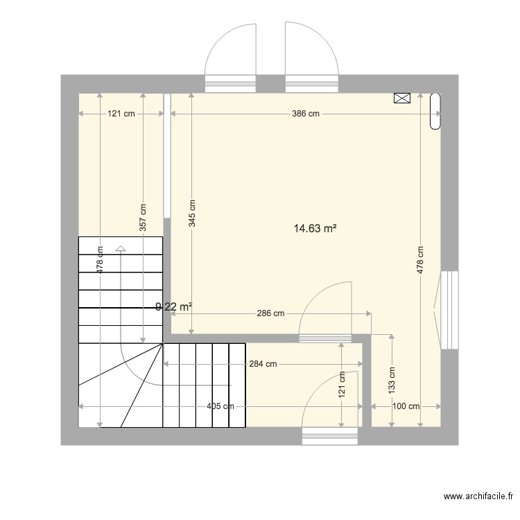 Sous sol. Plan de 0 pièce et 0 m2
