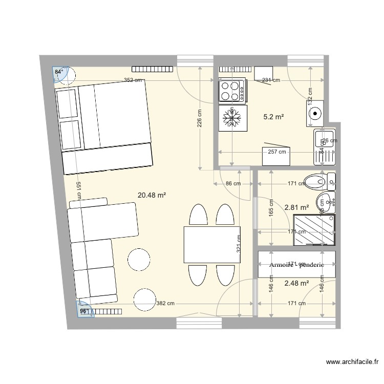 Charenton V0. Plan de 0 pièce et 0 m2