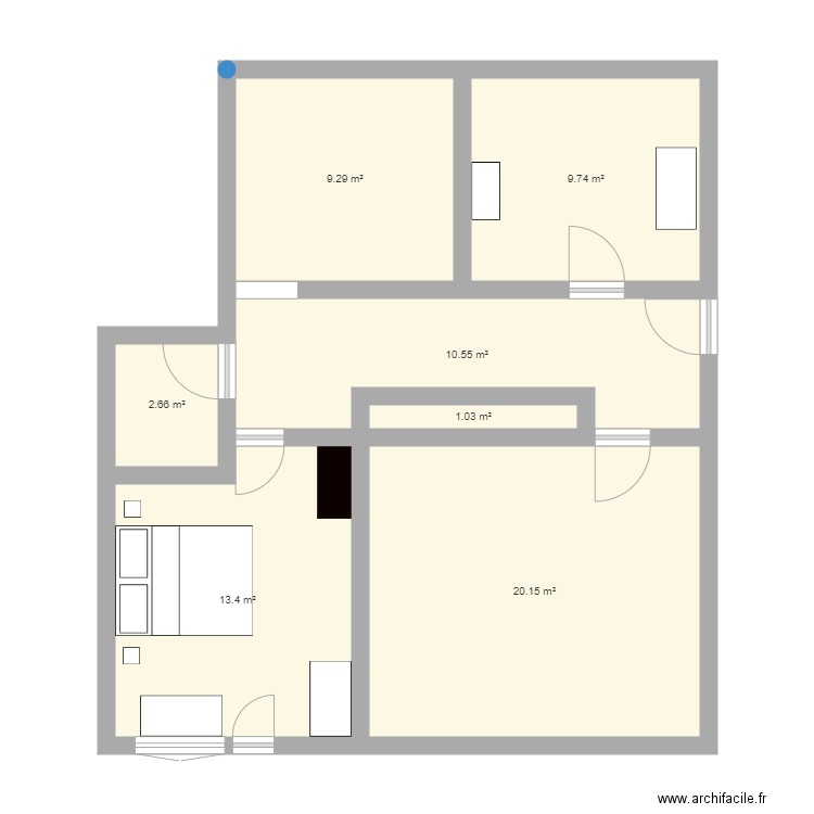 Appart Bienne. Plan de 0 pièce et 0 m2