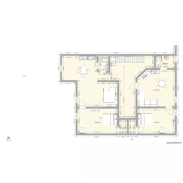 1er étage montreuil plan modifie. Plan de 1er étage montreuil plan modifie. Plan de