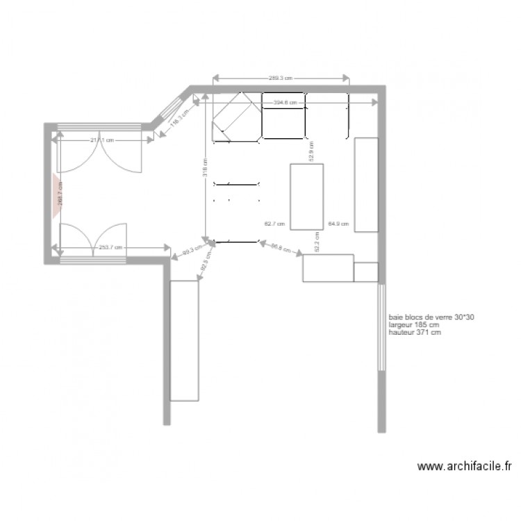 implantation salon. Plan de 0 pièce et 0 m2