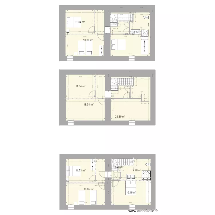 ETAGE 1. Plan de 