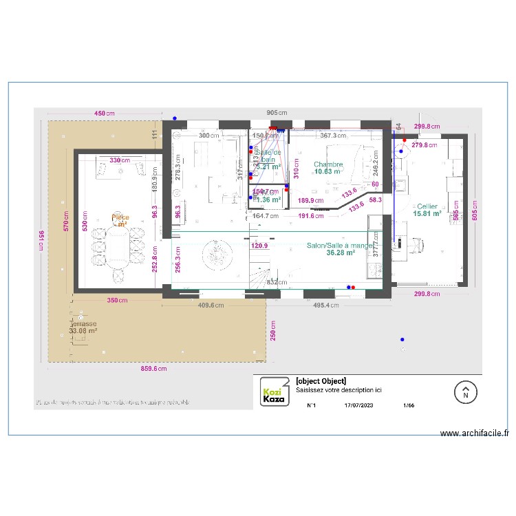plan eau. Plan de 0 pièce et 0 m2