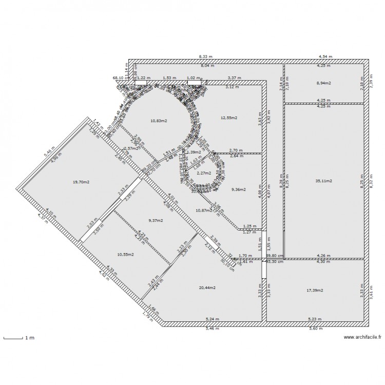 ornano cote. Plan de 0 pièce et 0 m2