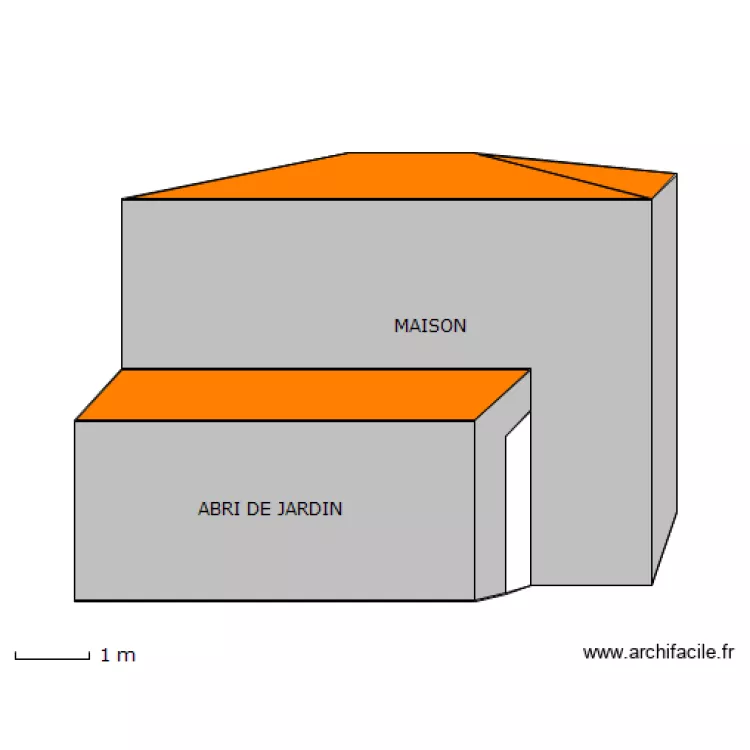 PERSPECTIVE VUE NORD. Plan de PERSPECTIVE VUE NORD. Plan de